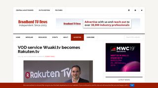 VOD service Wuaki.tv becomes Rakuten.tv - Broadband TV News