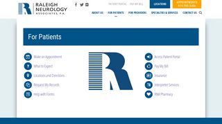For Patients – Raleigh Neurology Associates