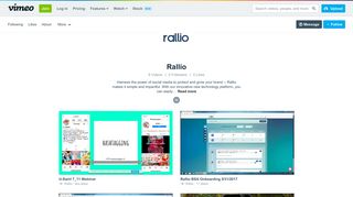 Rallio on Vimeo
