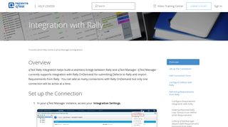 Integration with Rally – QASymphony Help Center
