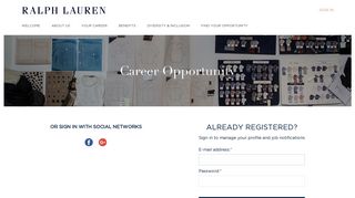External Careers- Corporate - Ralph Lauren Careers