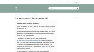 What are the benefits of Ramblers Membership? – Ramblers FAQs