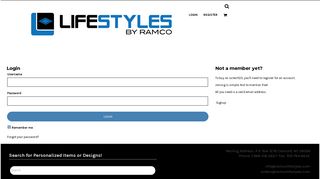 Login Lifestyles by Ramco