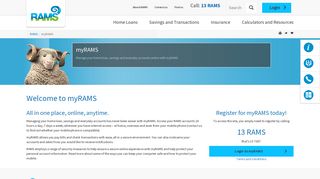 Welcome to myRAMS - Access your RAMS Accounts Online, 24/7 ...
