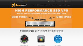 RamNode® | High Performance SSD Hosting | SSD Virtual Private ...