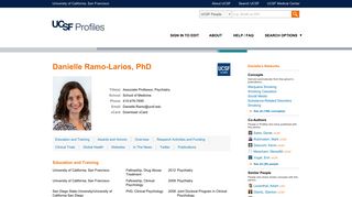 Danielle Ramo-Larios | UCSF Profiles