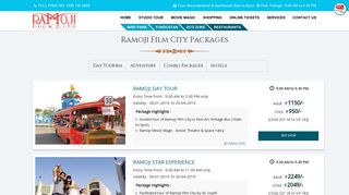 Offers for Theme Park | Ramoji Film City - Hyderabad favourite family ...