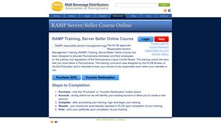 RAMP Server/Seller Course Online - RAMPtraining.com