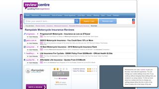 Rampdale Motorcycle Insurance Reviews at Review Centre