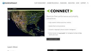 Rand McNally | Connect Web Portal