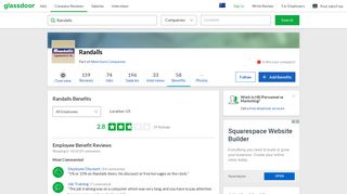 Randalls Employee Benefits and Perks | Glassdoor.com.au