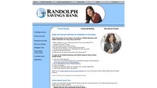 Randolph Savings Bank Mobile Banking - Slyart