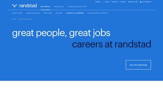 Career Opportunities at Randstad | Randstad Canada