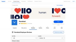 Working at Randstad: 124 Reviews | Indeed.com