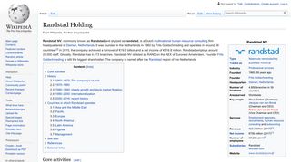 Randstad Holding - Wikipedia