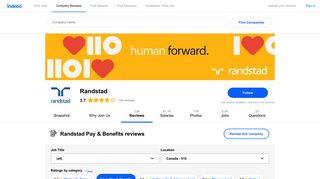 Working at Randstad: 81 Reviews about Pay & Benefits | Indeed.com