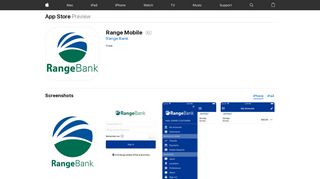 Range Mobile on the App Store - iTunes - Apple
