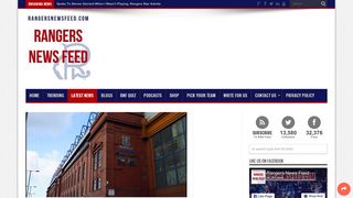 Sign Up For Rangers Pools Now | Rangers News Feed
