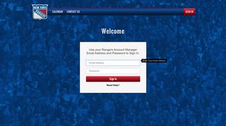 Sign In | New York Rangers