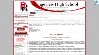 Parents - Rangeview High School - Aurora Public Schools