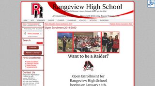 Open Enrollment 2019-2020 | Rangeview High School