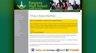 Rangiora High School - North Canterbury, New Zealand | Welcome to ...