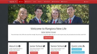 Rangiora New Life School: Home