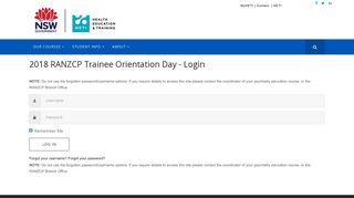 ranzcp-orientation-login - HETI Higher Education