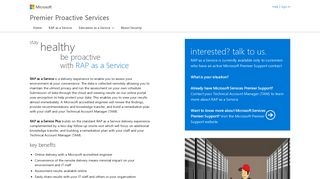 About RAP as a Service - Premier Proactive Services