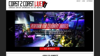 Submit to Perform at Coast 2 Coast Live | Largest Artist Showcase in ...