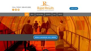 Rapid Results Background Check Solutions
