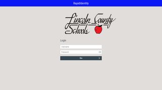 Rapid Identity - Lincoln County Schools