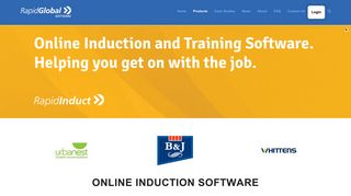 Online Induction Software - Rapid Induct | Rapid Global