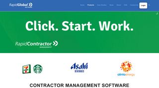 Contractor Management Software - Rapid Contractor | Rapid Global