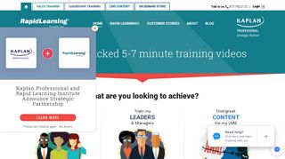 Rapid Learning Institute: Online Training - Sales, Leadership ...
