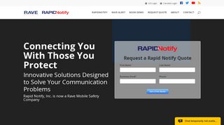 Rapid Notify: Home