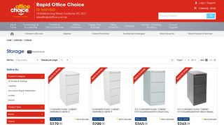 Storage - Product Browse | Rapid Office Choice