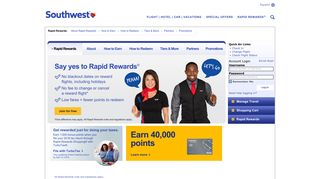 Rapid Rewards - Southwest Airlines