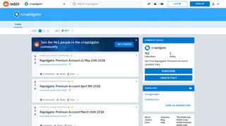 Free Rapidgator Premium Accounts | Daily Updates - Reddit