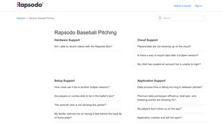 Rapsodo Baseball Pitching – Rapsodo