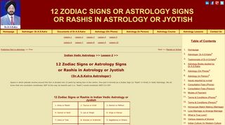 Rashi - Astrology, Astrology