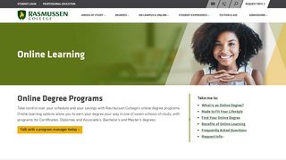 Online Degree Programs – Accredited & Affordable | Rasmussen ...