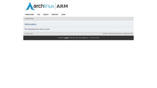 Arch Linux ARM • View topic - Cannot log in with ROOT