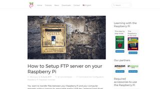 How to Setup FTP server on your Raspberry Pi