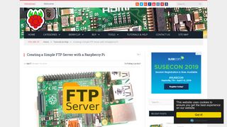 Creating a Simple FTP Server with a Raspberry Pi - Raspberry Pi Spy