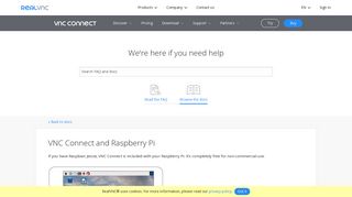 Docs | VNC Connect and Raspberry Pi | VNC® Connect - RealVNC