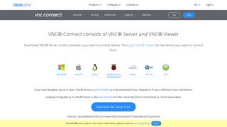 Download VNC Server for Raspberry Pi | VNC® Connect - RealVNC