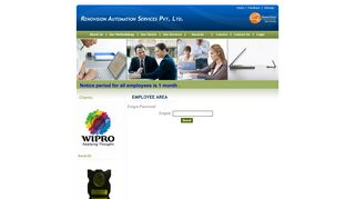 Forgot Password - Welcome to Renovision Automation Services Pvt. Ltd.