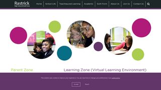 Learning Zone (Virtual Learning Environment) - Rastrick High School ...