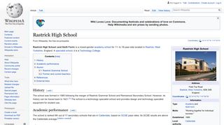 Rastrick High School - Wikipedia
